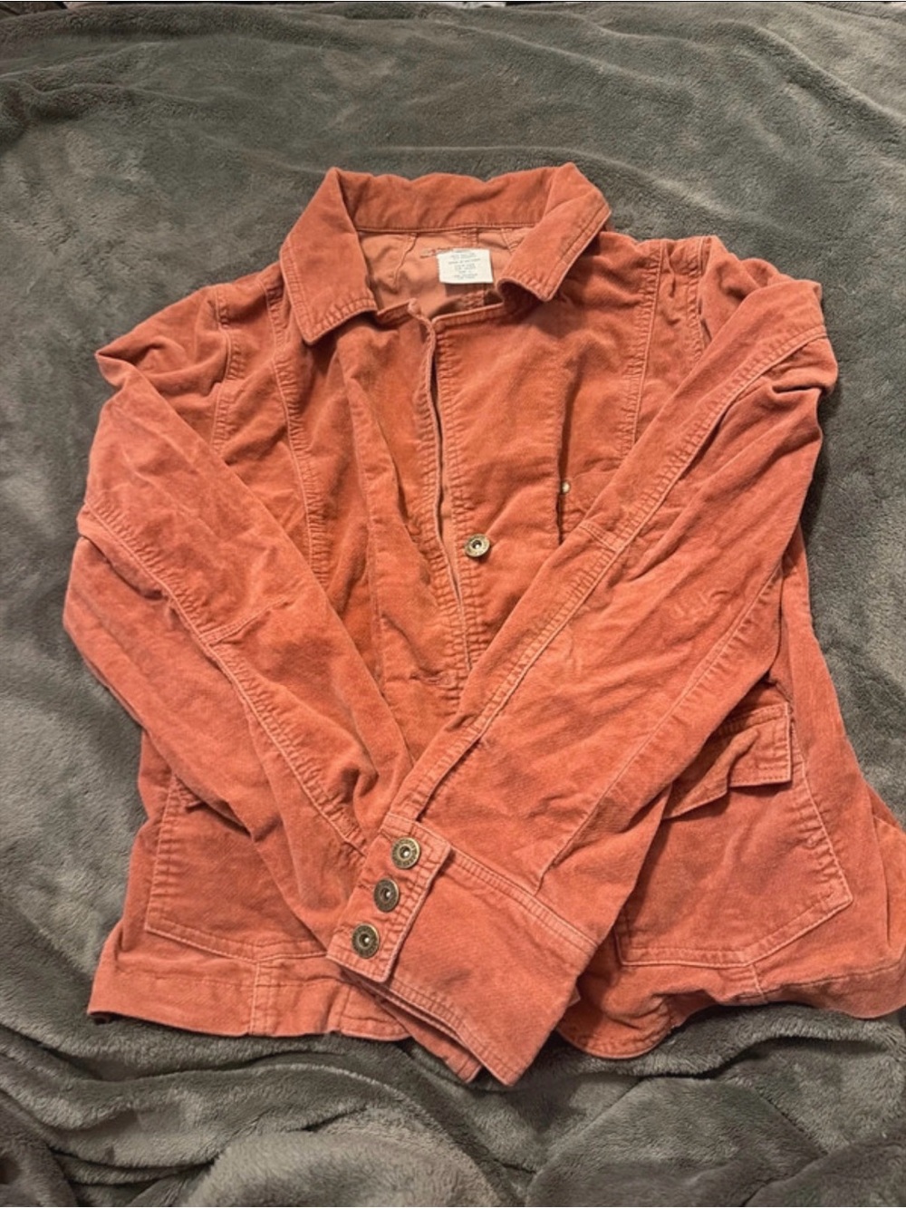 Paris Blues Vintage Corduroy Utility Jacket Size L